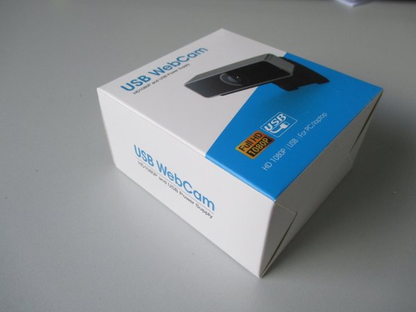 USB-Mini-Webcam Full HD1080P mit genialem Faltsockel. Bis 60 fps